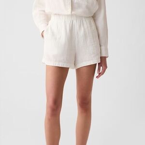 GAP Crinkle Gauze Pull-On Shorts